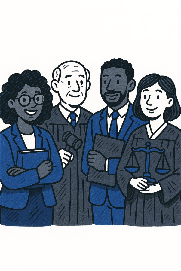 DBE Certification Legal Services legal team illustration